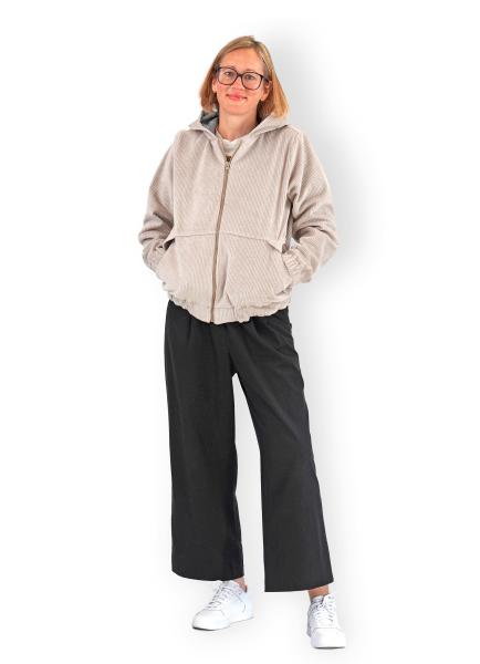 Fadenkäfer Papierschnittmuster Jacke Kira Damen